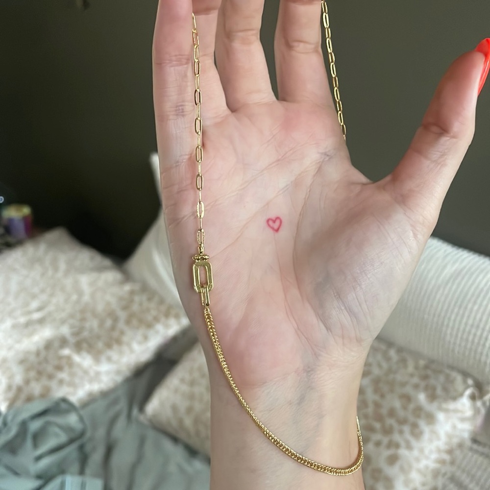 Gorjana 18k plated necklace